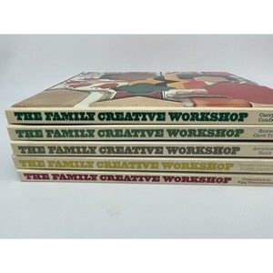 The Family Creative Workshop Books Volume 1 through 5 Set of 5  Crafts Hobby